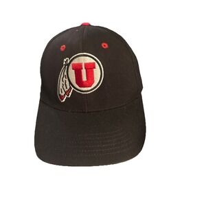 Utah Utes Captivating Headwear OSFM Adjustable Black  H75